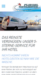 Mobile Screenshot of fliegel-textilservice.de